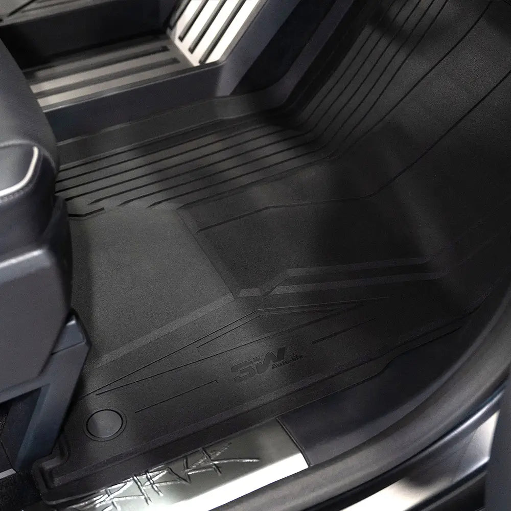 Tesla Cybertruck 2024 - 2026 ADRIAN Custom Floor Mats TPE Material & All - Weather Protection - Adrian.UAE