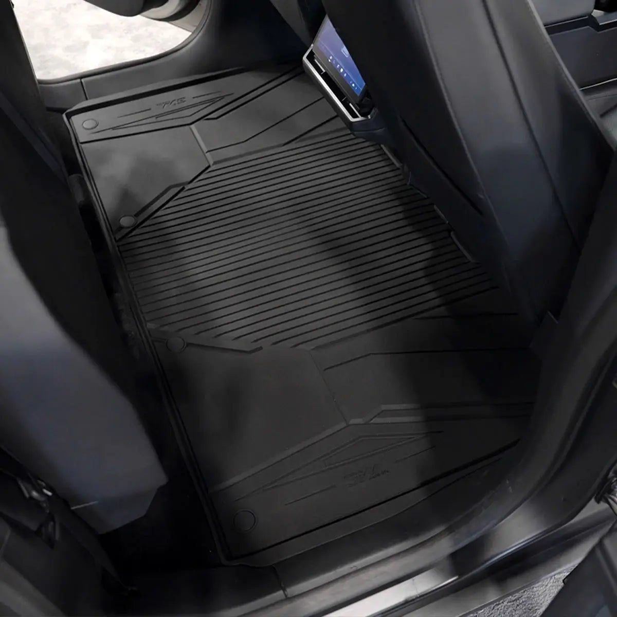 Tesla Cybertruck 2024 - 2026 ADRIAN Custom Floor Mats TPE Material & All - Weather Protection - Adrian.UAE