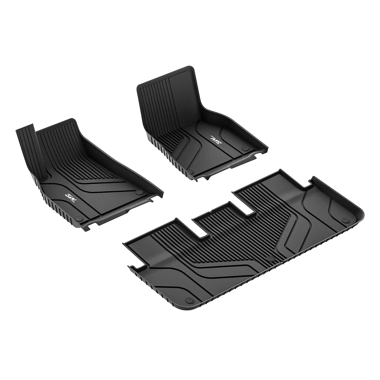 Tesla Model S 2022 - 2025 ADRIAN Custom Floor Mats TPE Material & All - Weather Protection - Adrian.UAE