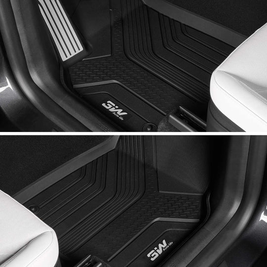 Tesla Model Y 2025 - 2026 ADRIAN 3W Custom Floor Mats TPE Material & All - Weather Protection 5 - Seater (Copy) - Adrian.UAE