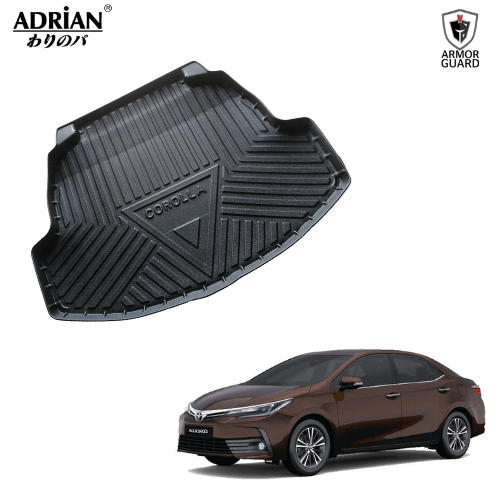 Toyota Corolla 2020 - 2025 - Adrian Car Trunk Mat Pro Series - Adrian.UAE