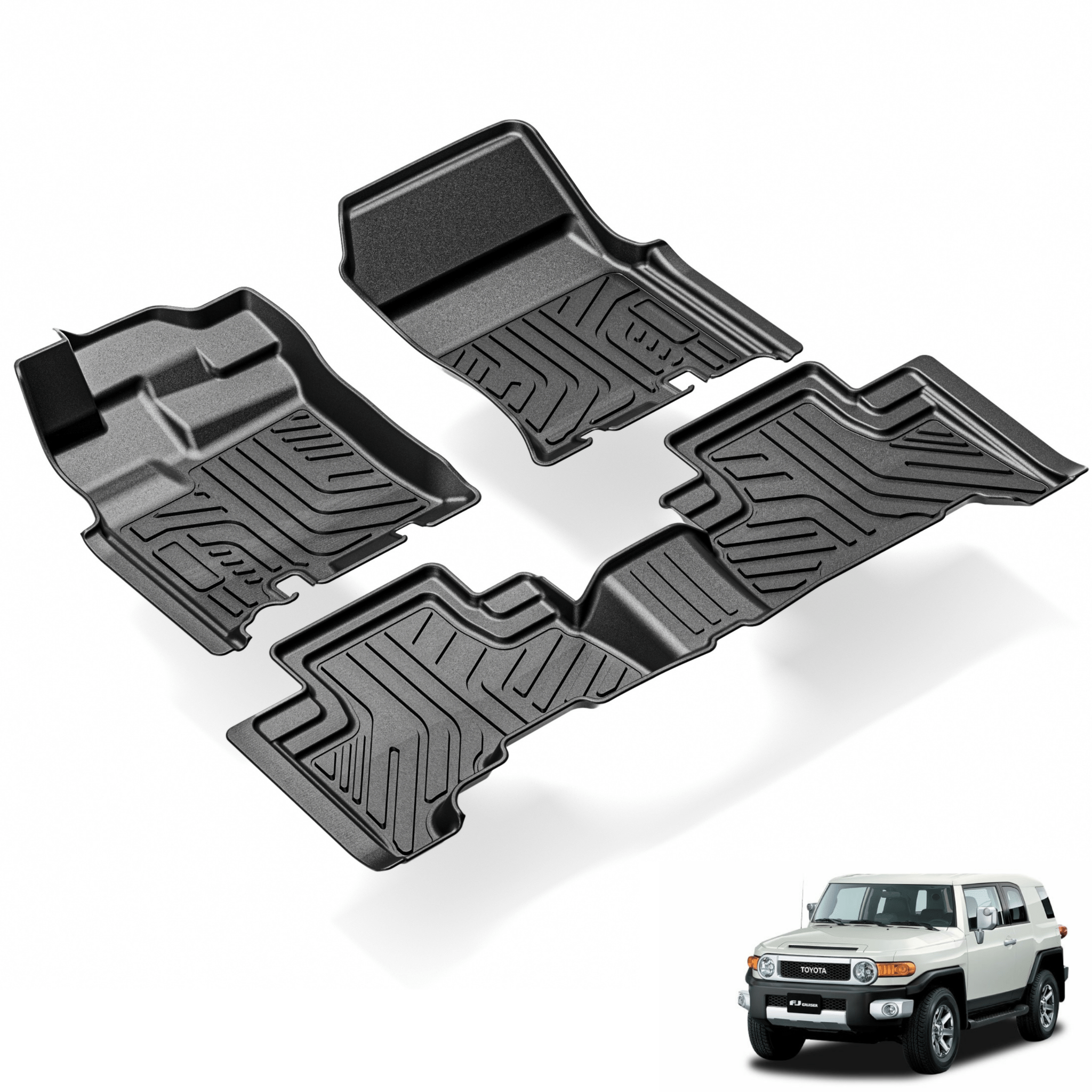 Toyota FJ Cruiser 2014 - 2025 - Sport Series Car Mats - Adrian.UAE