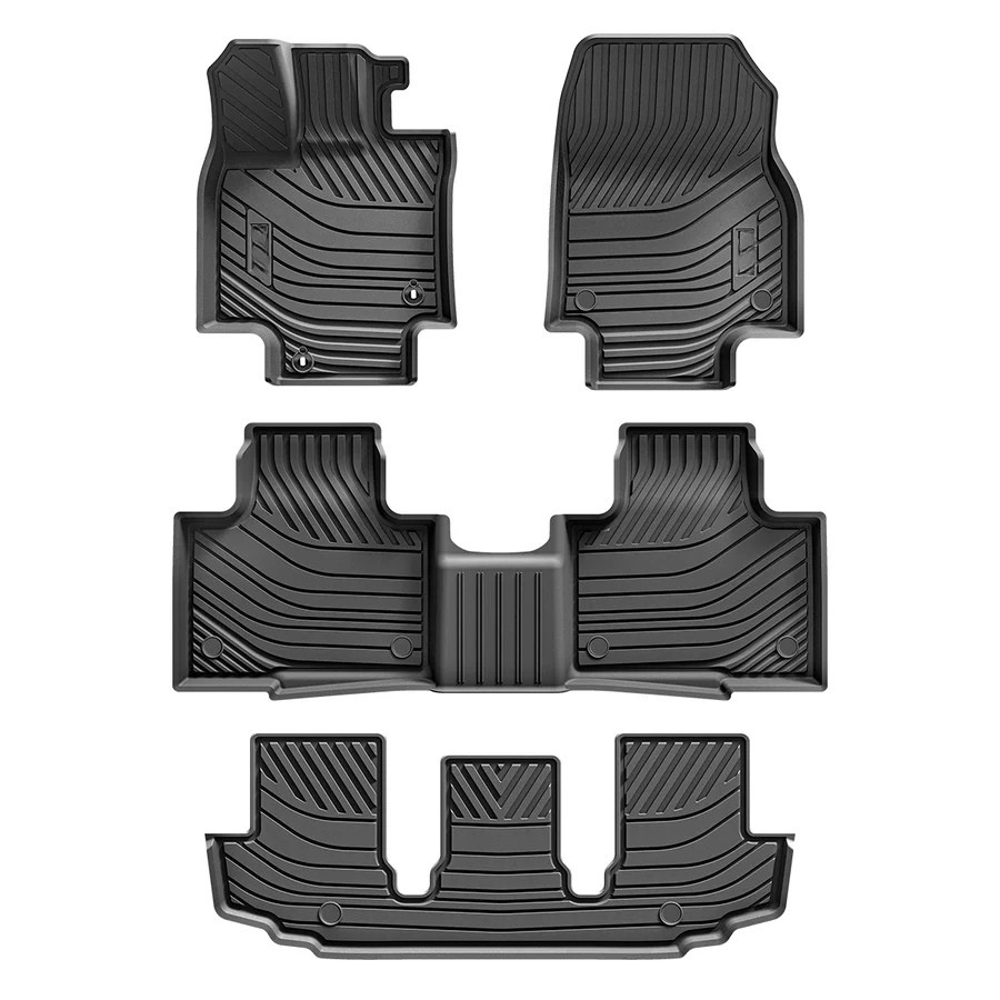 Toyota Highlander 2021 - 2025 - Adrian Car Mats Pro Series - Adrian.UAE