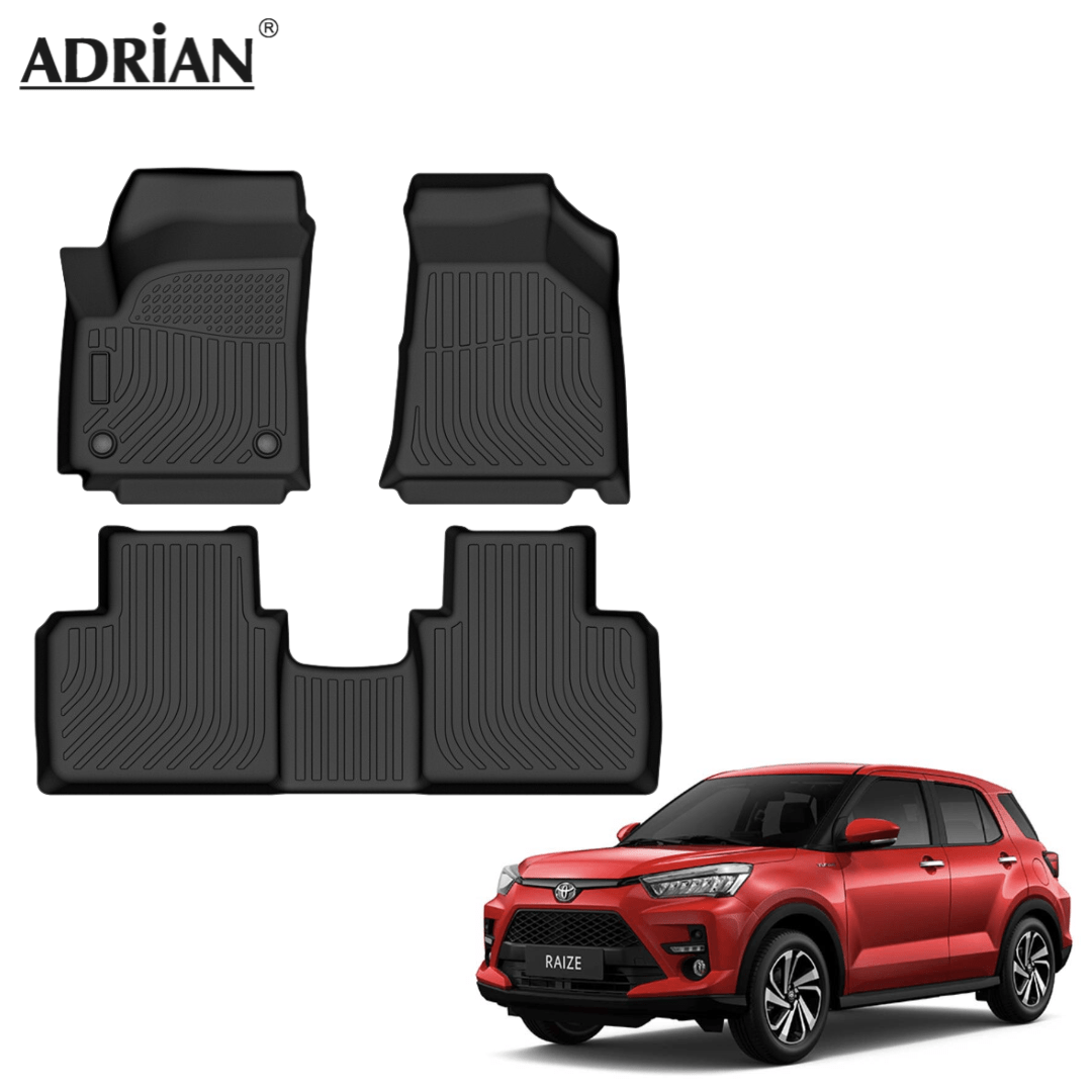 Toyota Raize 2021 - 2024 - Adrian Car Mats Comfort Series - Adrian.UAE