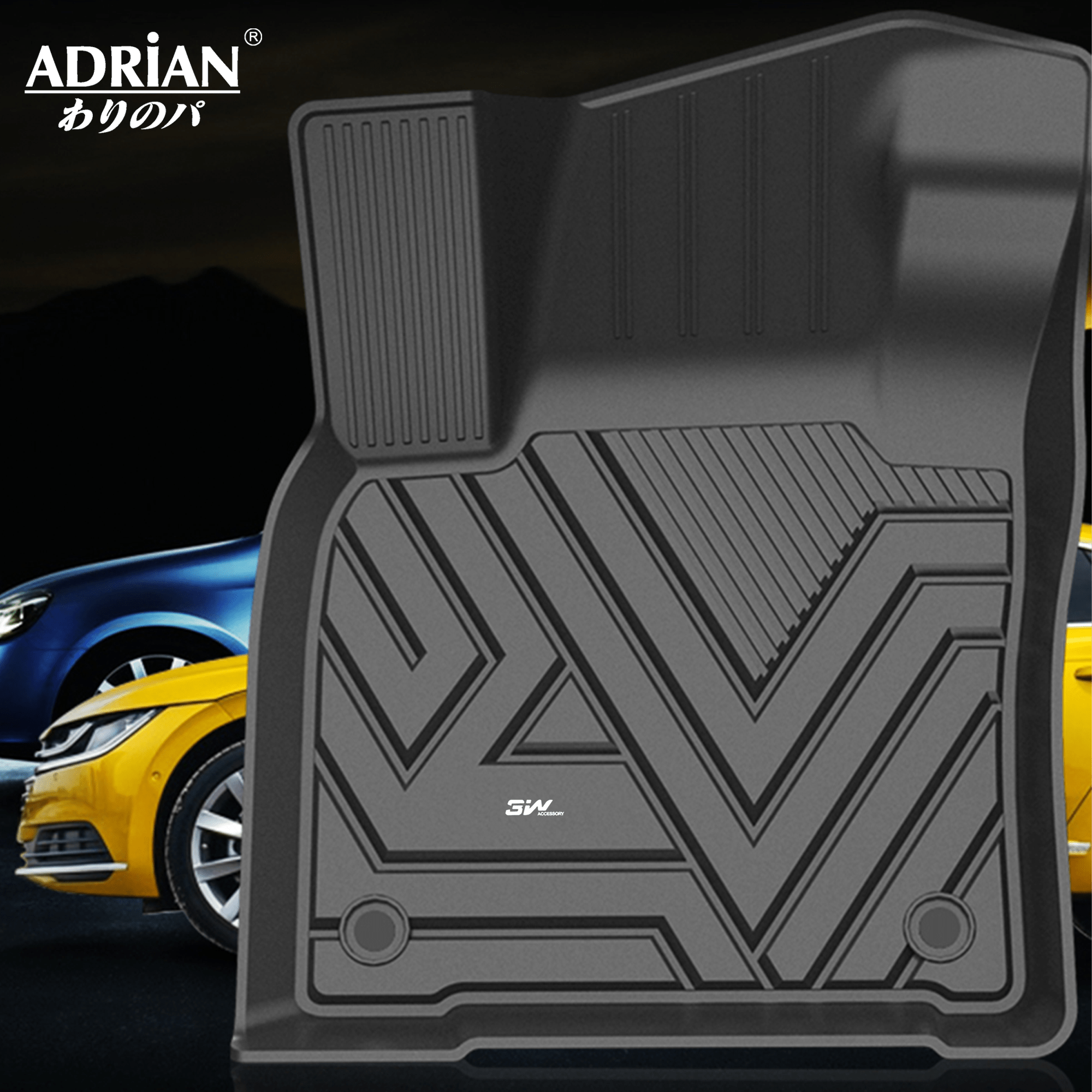 Volkswagen Teramont 2016 - 2025 - Adrian Car Mats Pro Series - Adrian.UAE