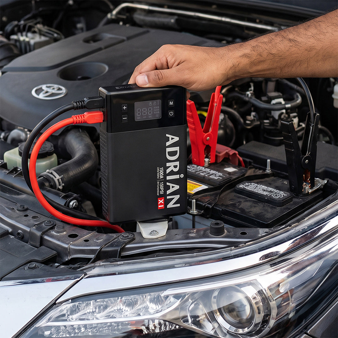 Adrian X1 4-in-1 Jump Starter and Tyre Inflator