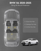 BMW X6 2020 - 2026 - Adrian Pro Series Car Mats - Adrian.UAE