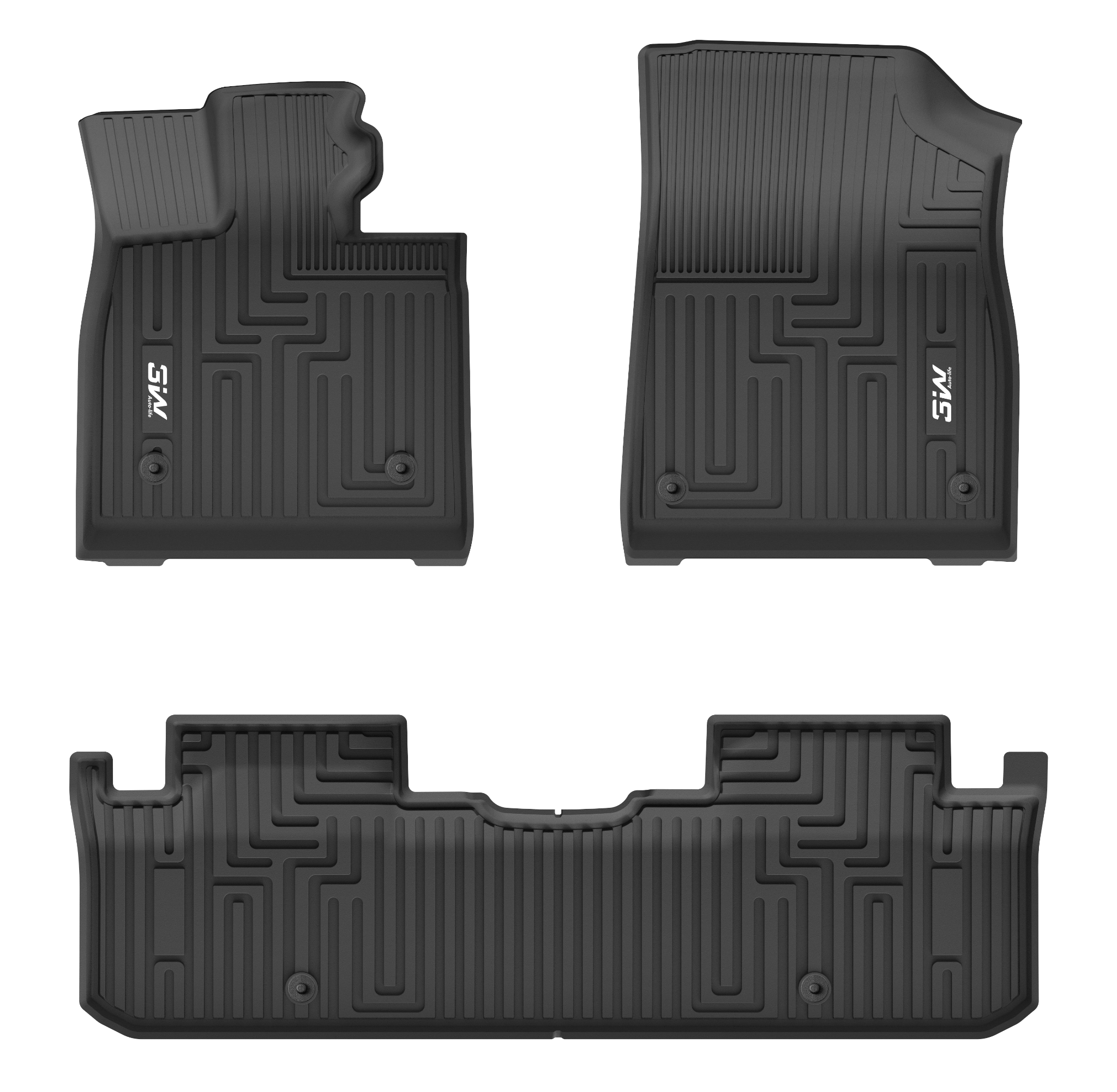 BYD Song Plus DM - I 2023 - 2026 Adrian 3W All Weather Car Mats - Adrian.UAE