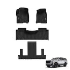 Cadillac Escalade/Chevy Tahoe / GMC Yukon (Bucket Seating) Adrian 3W All - Weather Custom Thorex™ Floor Mats for 7 Seat 2021 - 2026 - Adrian.UAE