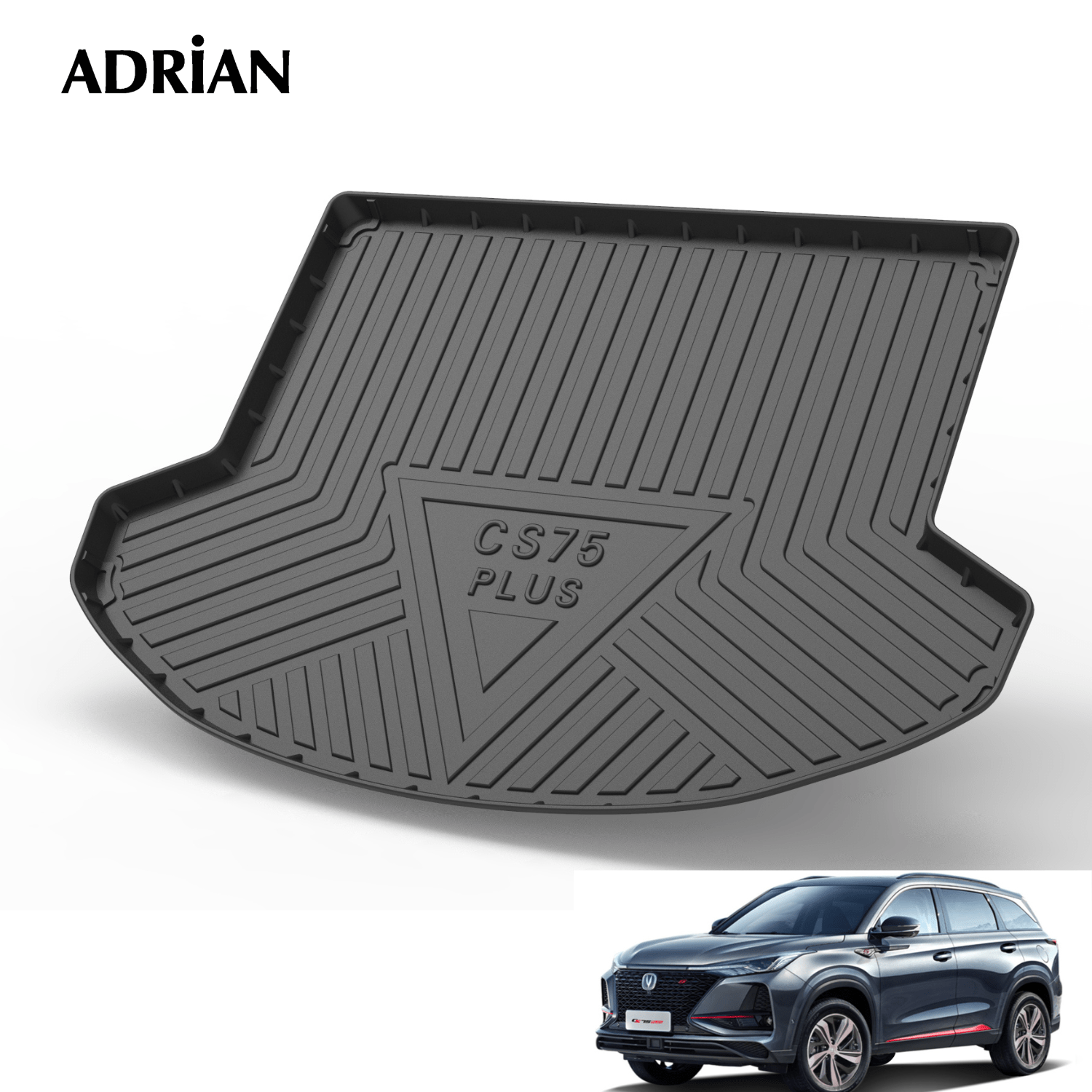 Changan CS75 Pus 2019 - 2025 - Gards Series Trunk Mat - Adrian.UAE
