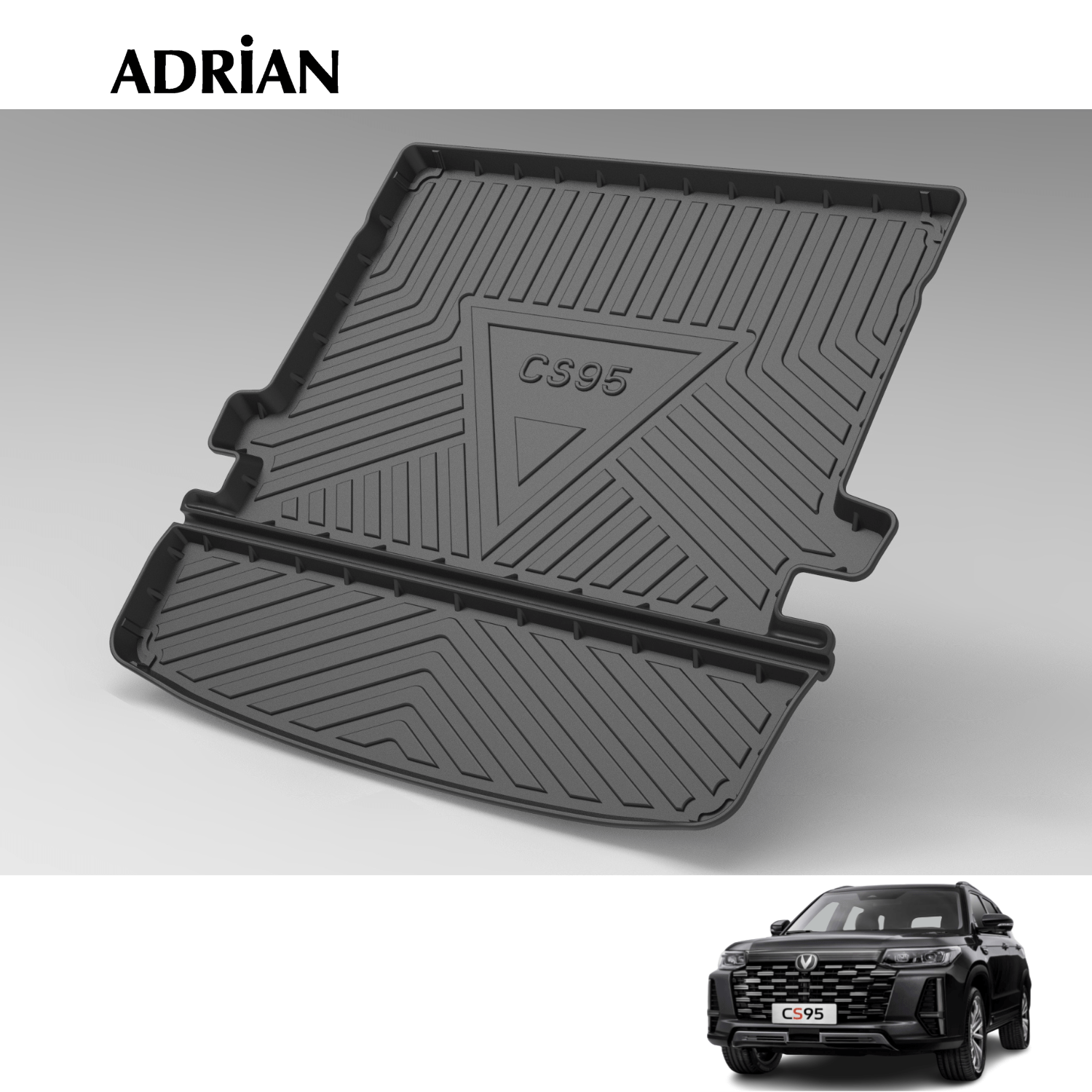 Changan CS95 2018 - 2025 - Gards Series Trunk Mat - Adrian.UAE