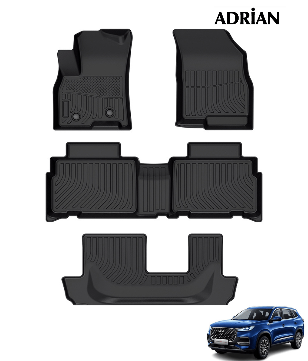 Chery TIGGO 8 Pro Max 2018 - 2025 - Comfort Series Car Mats - Adrian.UAE