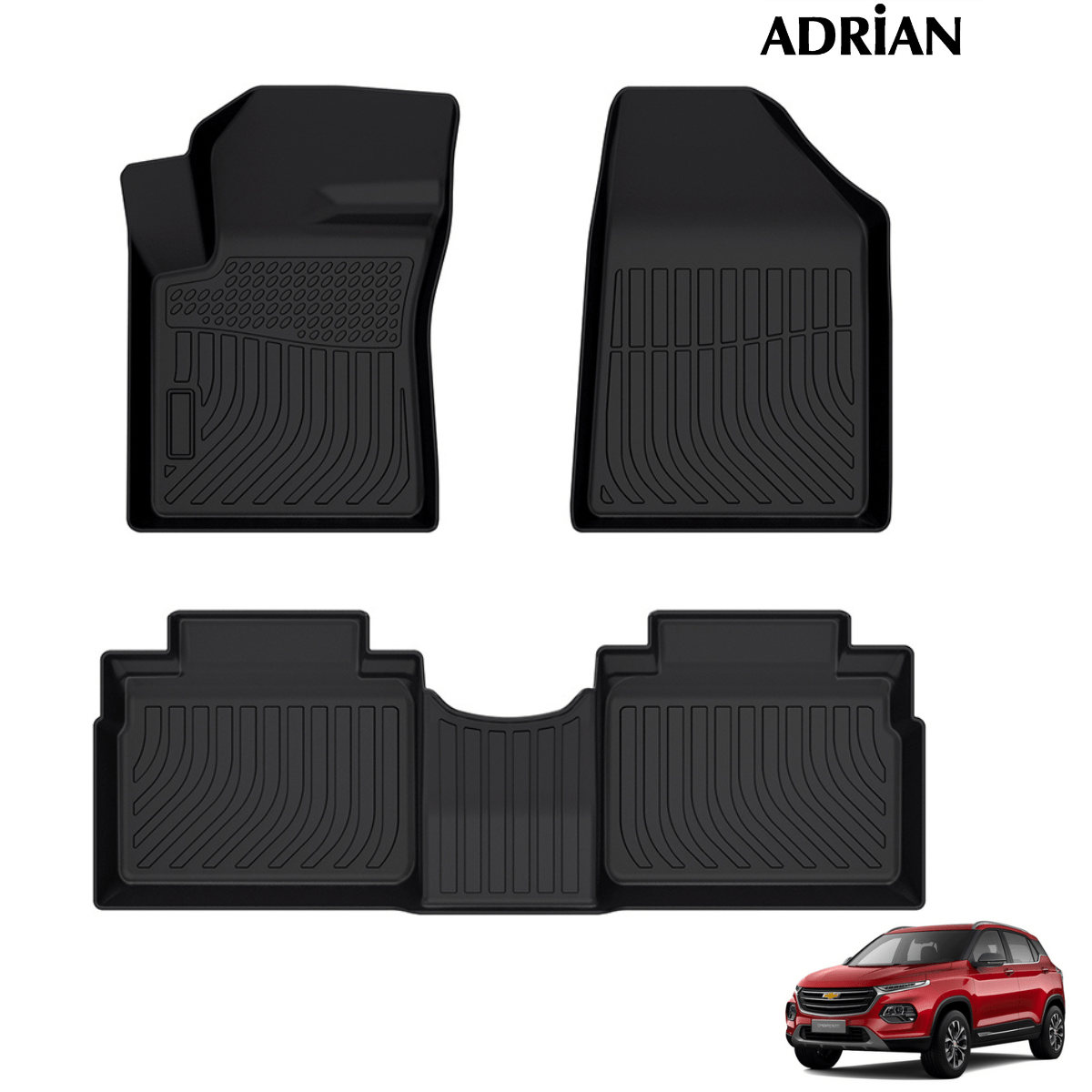 Chevrolet Groove 2021 - 2025 - Comfort Series Car Mats - Adrian.UAE