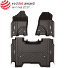 Dodge Ram 1500 2019 - 2025 Crew Cab (Without rear under seat Storage) Adrian Pro Series Car Mats - Adrian.UAE