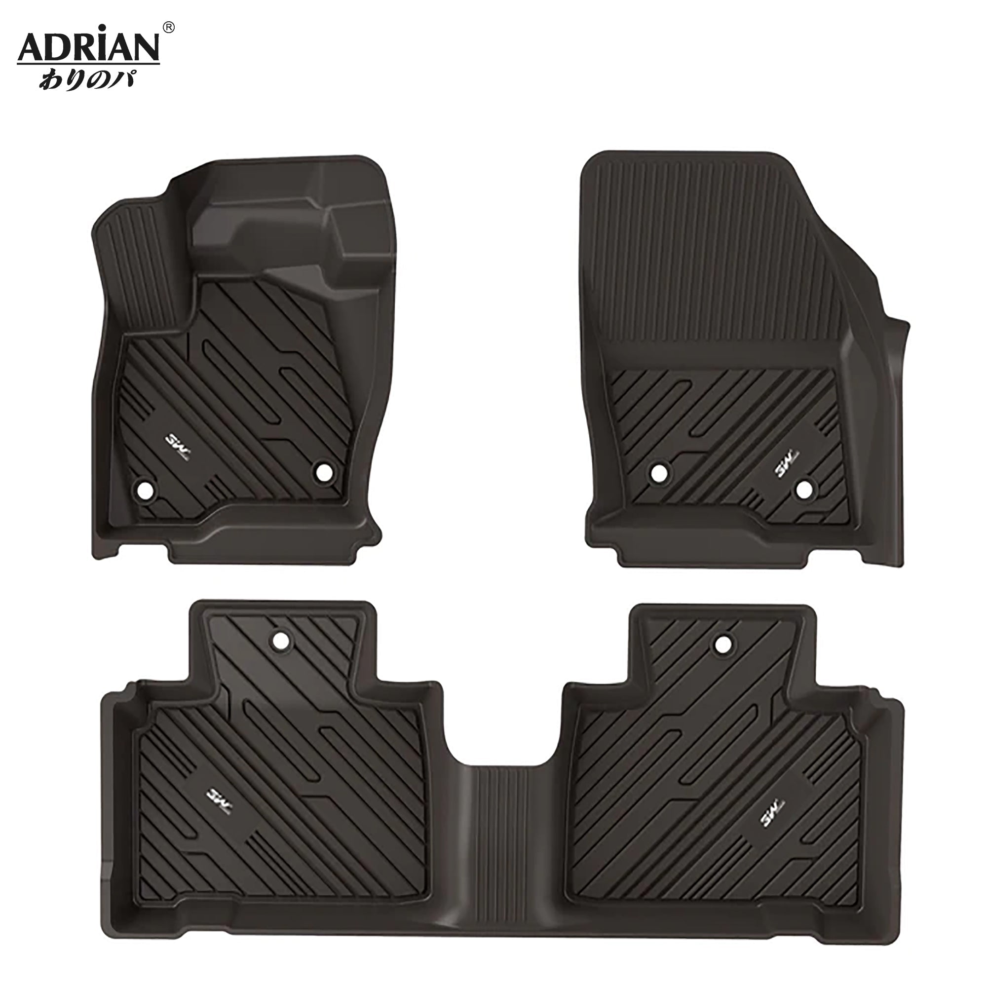 Ford Explorer (2020 - 2025) - Adrian Pro Series Car Mats - Adrian.UAE