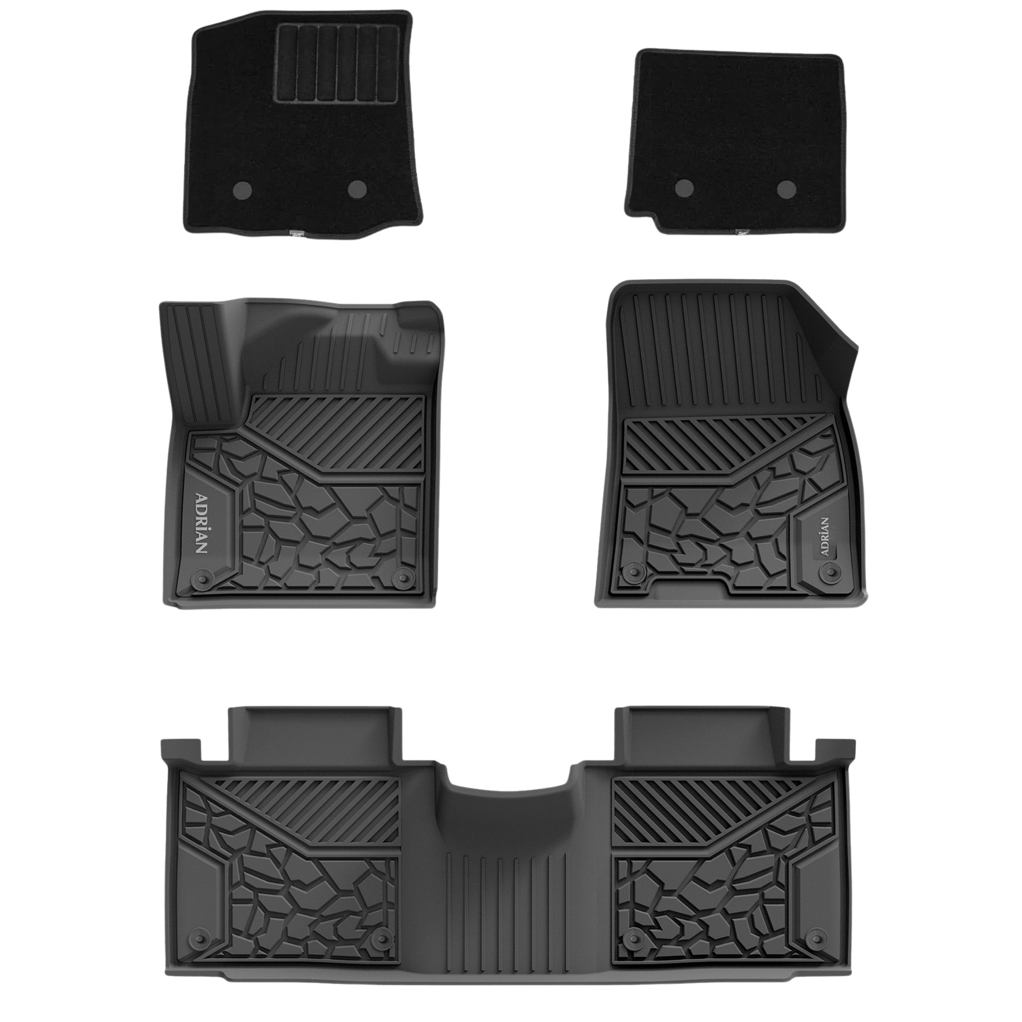 Ford Territory 2023 - 2026 - Adrian Pro Series Car Mats - Adrian.UAE