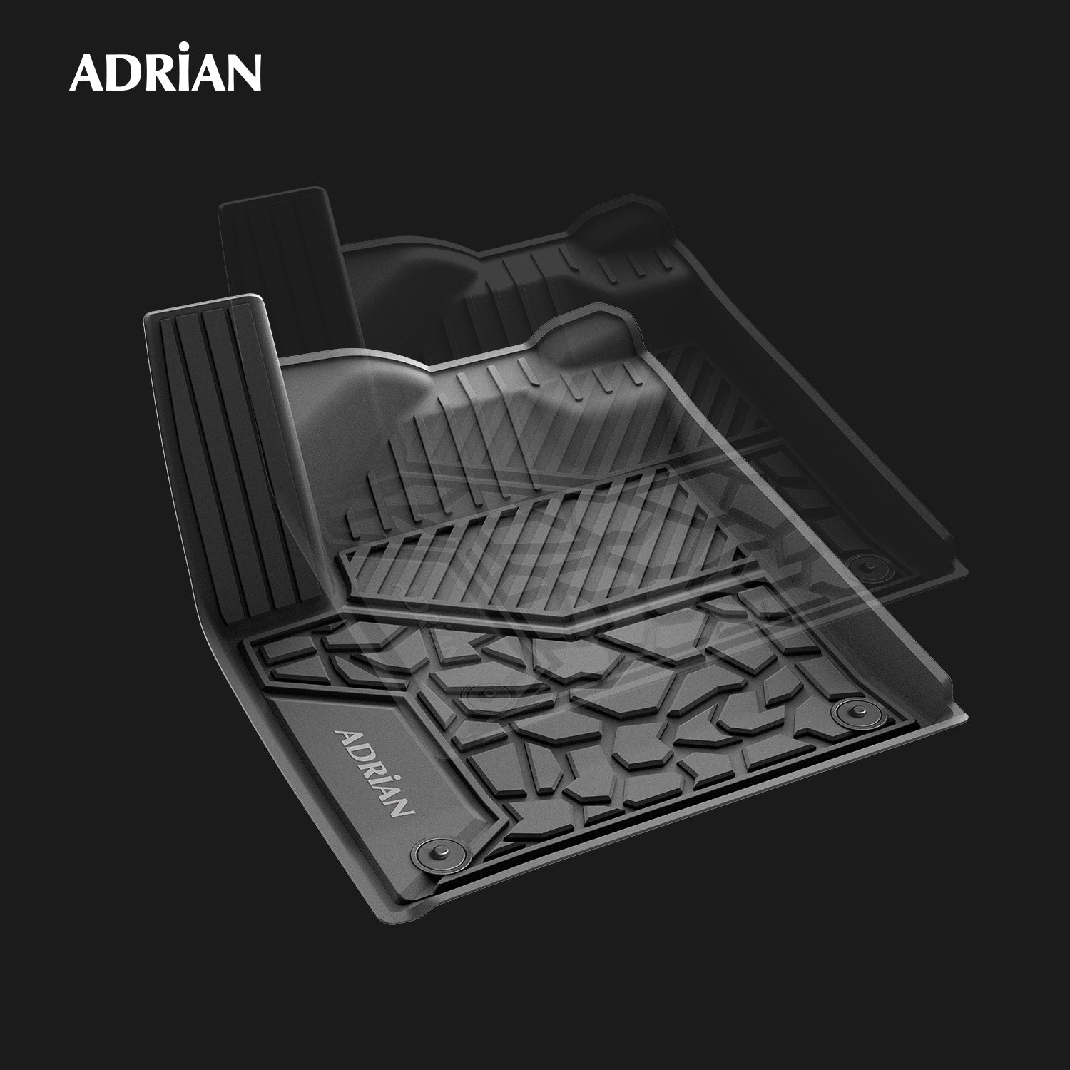 Ford Territory 2023 - 2026 - Adrian Pro Series Car Mats - Adrian.UAE