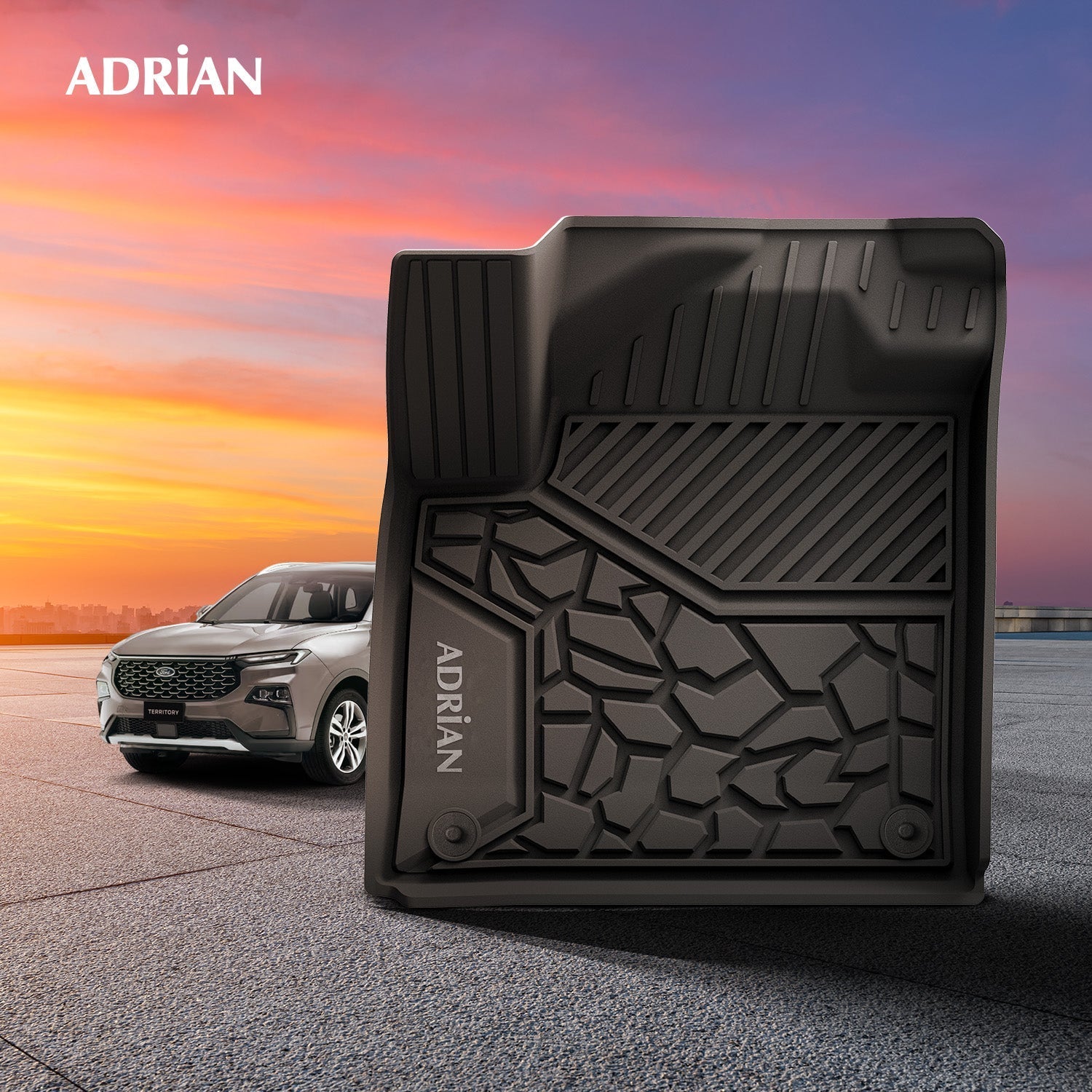 Ford Territory 2023 - 2026 - Adrian Pro Series Car Mats - Adrian.UAE