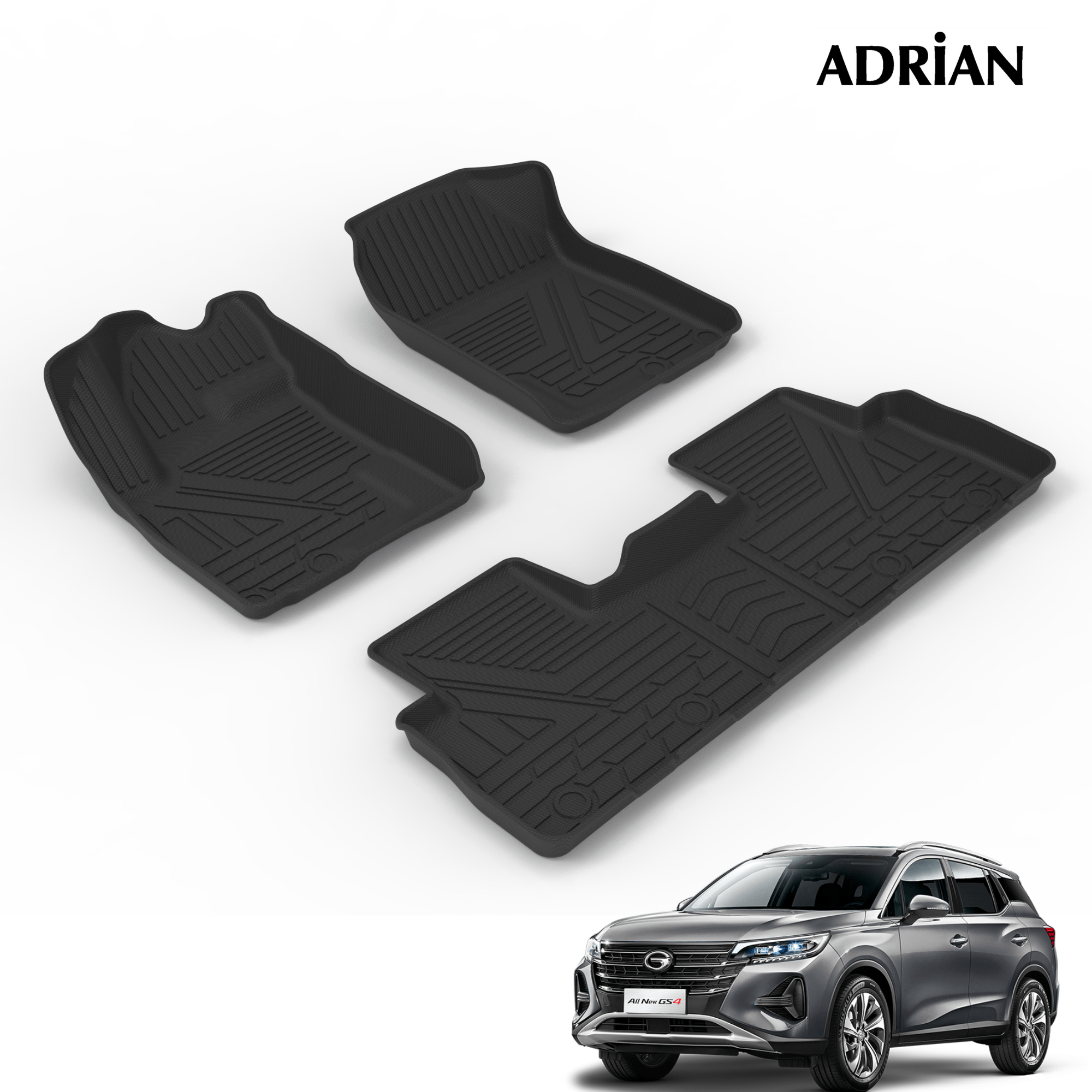 GAC GS4 2023 - 2025 Gards Car Mats - Adrian.UAE