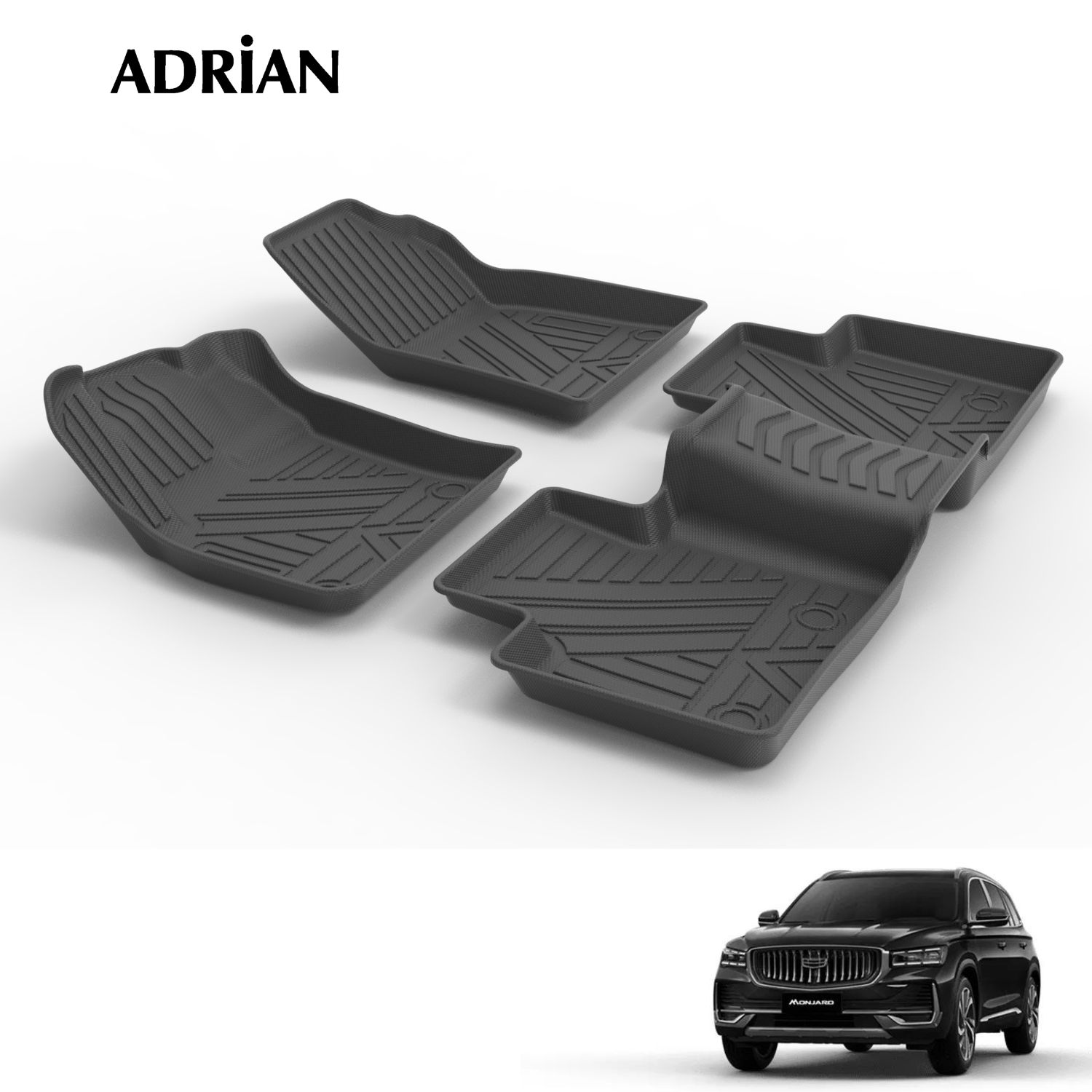 Geely Monjaro 2022 - 2025 - Gards Series Car Mats - Adrian.UAE