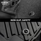 GMC Sierra/ Sierra Denali SuperCrew Cab/ Chevrolet Silverado 2019 - 2025 - Adrian Pro Series Car Mats - Adrian.UAE
