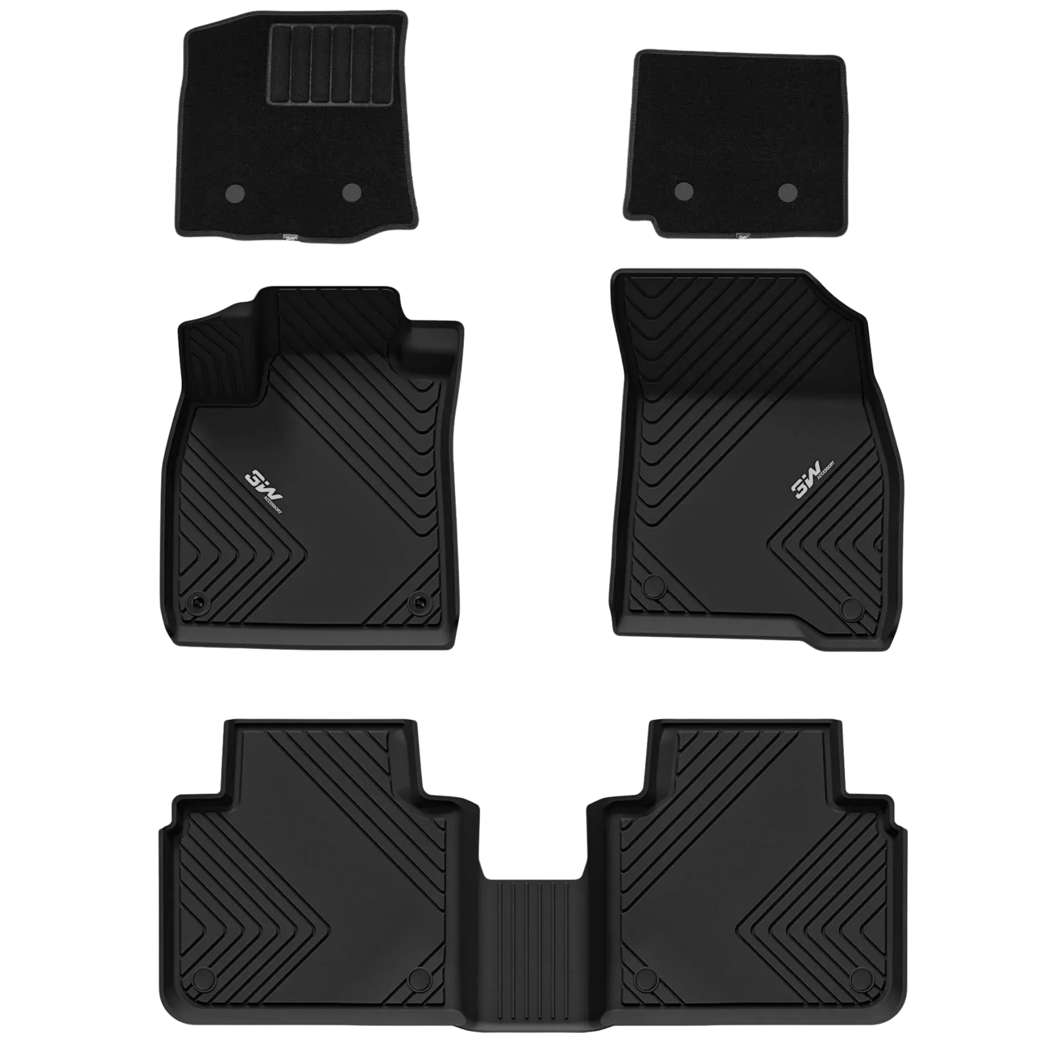 Honda Accord 2023 - 2025 New Shape - Adrian Pro Series Car Mats - Adrian.UAE