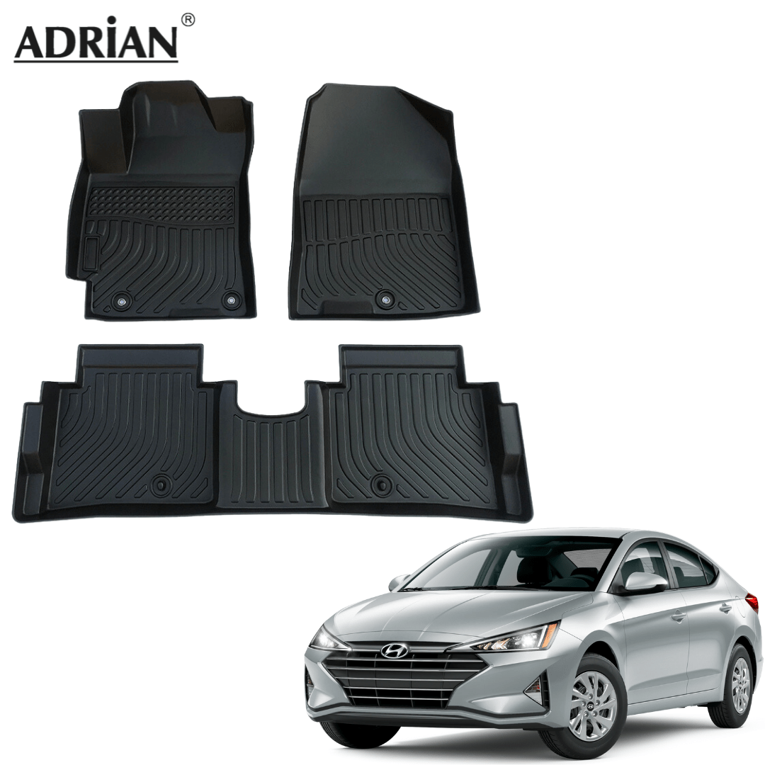 Hyundai Elantra 2017 - 2020 - Comfort Series Car Mats - Adrian.UAE