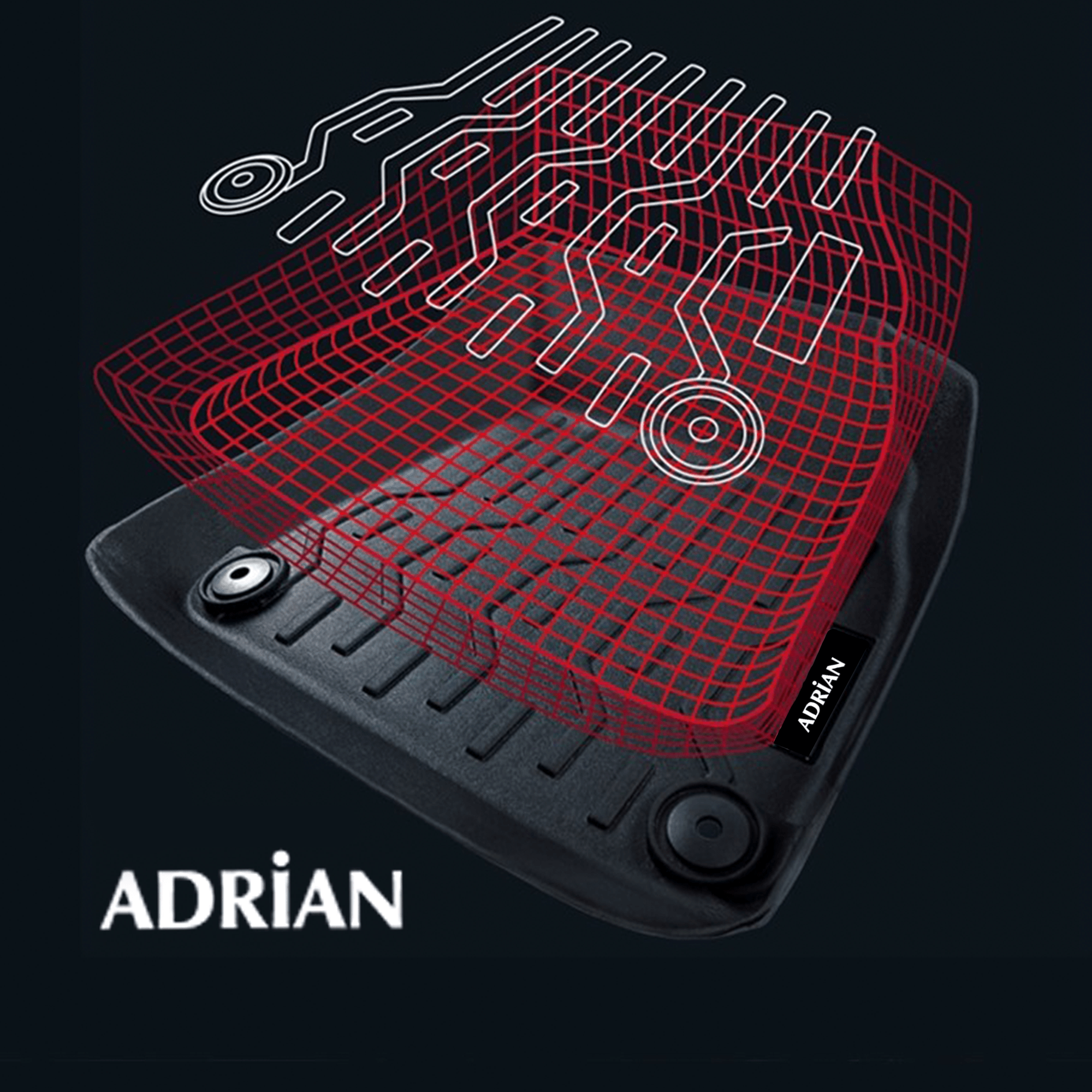 Jeep Wrangler JL 2 Doors 2019 - 2025 - SportSeries Car Mats - Adrian.UAE