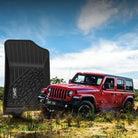 Jeep Wrangler JL 2018 - 2025 (4 doors) - Pro Series Car Mats - Adrian.UAE