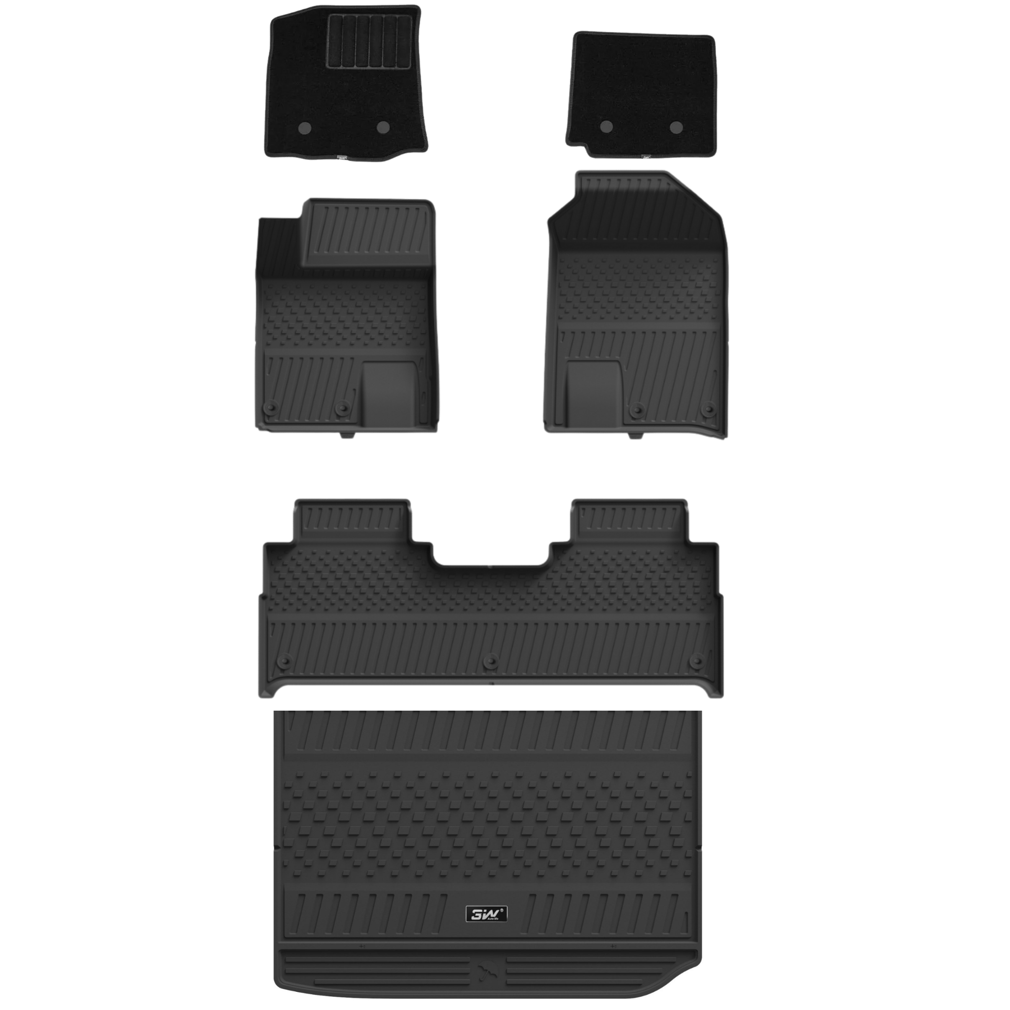 Jetour T2 2023 - 2025 - 3W ADRIAN Series Car Mats - Adrian.UAE