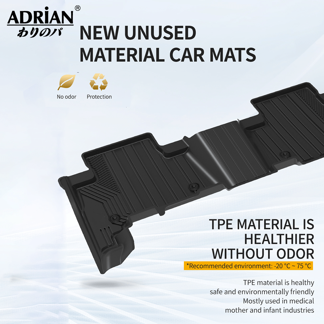 Lexus LX570 / Toyota Land cruiser 2008 - 2021 - Adrian Car Mats Pro Series - Adrian.UAE