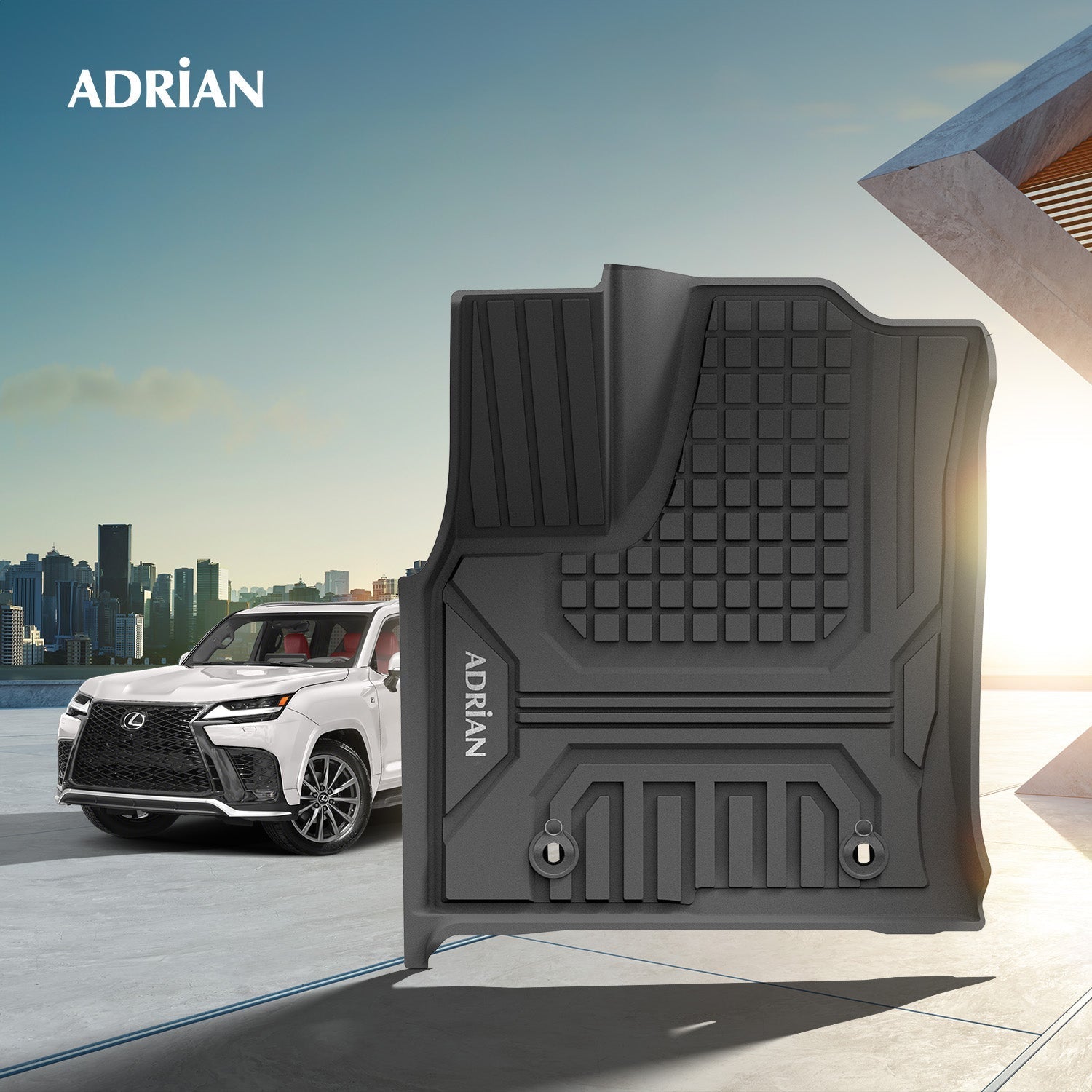 Lexus LX600 2022 - 2025 - Pro Series Car Mats - Adrian.UAE