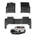 Lexus LX600 2022 - 2025 - Pro Series Car Mats - Adrian.UAE