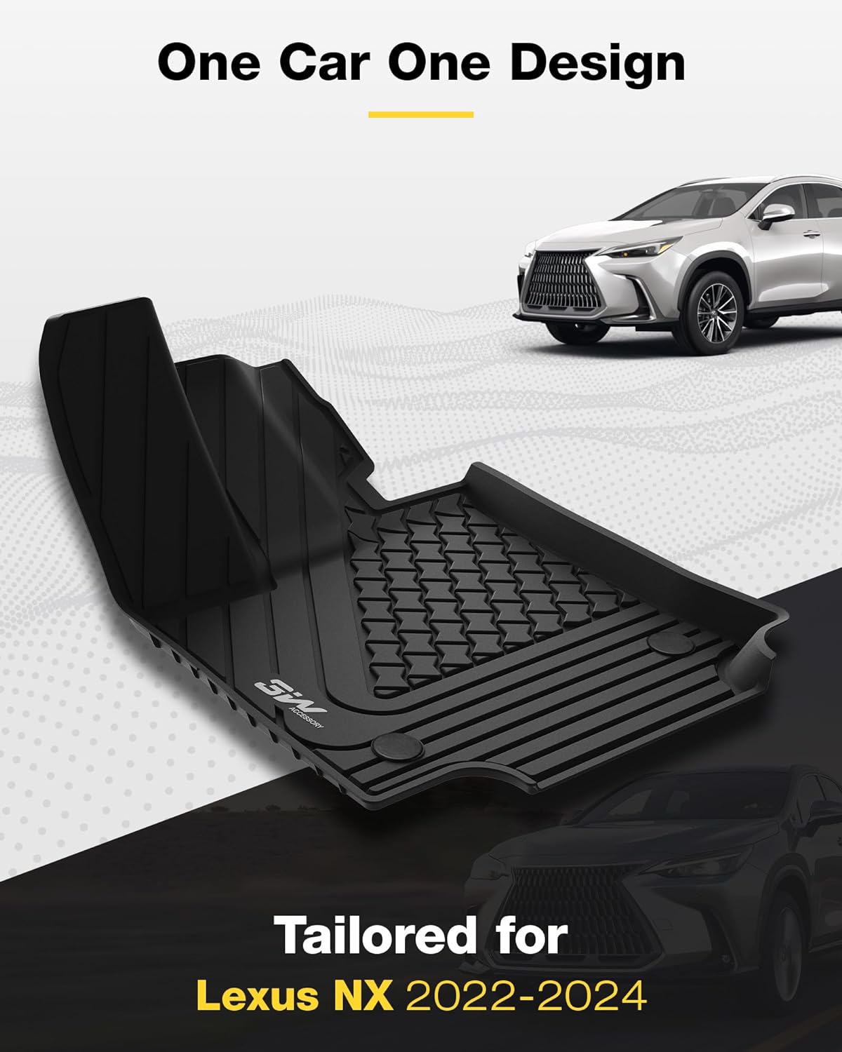 Lexus NX 2022 - 2025 - Adrian Pro Series Car Mats - Adrian.UAE