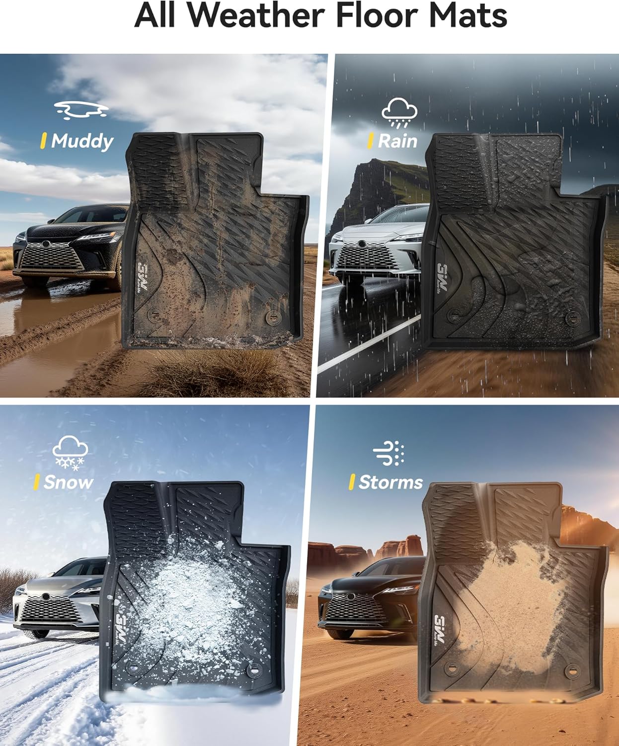 Lexus RX 2023 - 2025 - ADRIAN Pro Car Mats - Adrian.UAE