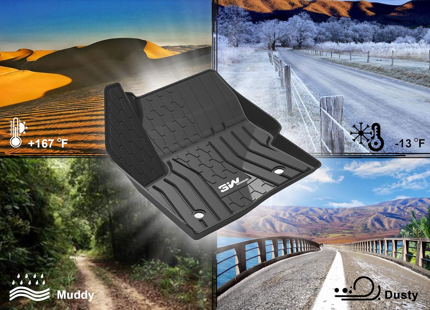 Lincoln Corsair 2020 - 2025 - Adrian Car Mats Pro Series - Adrian.UAE