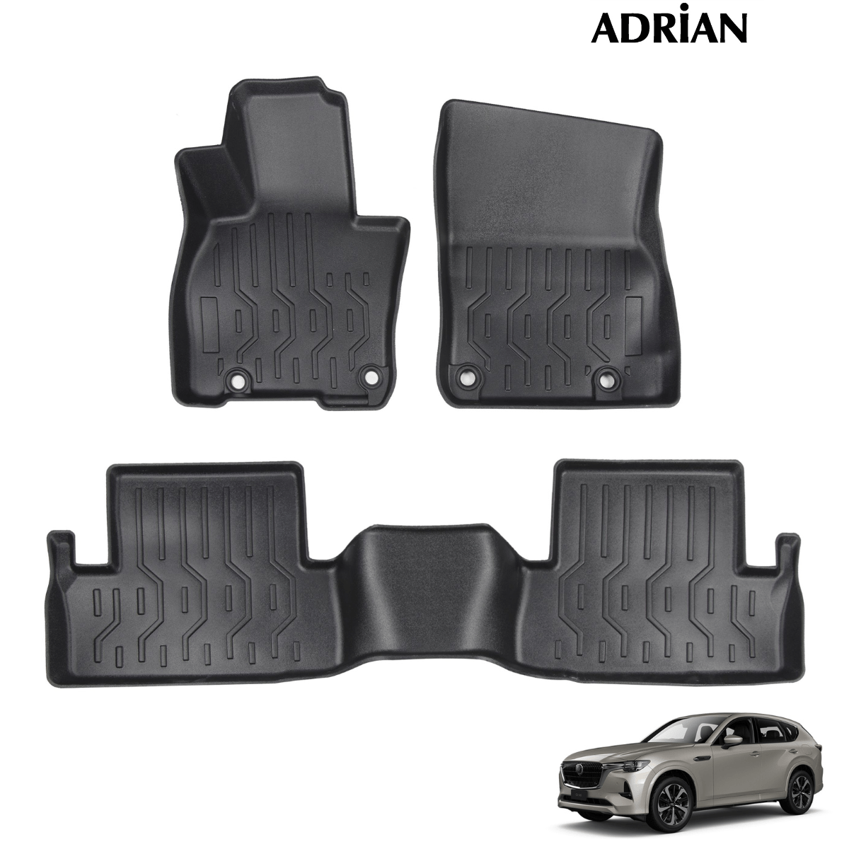 Mazda CX 60 2022 - 2025 - Sport Series Car Mats - Adrian.UAE