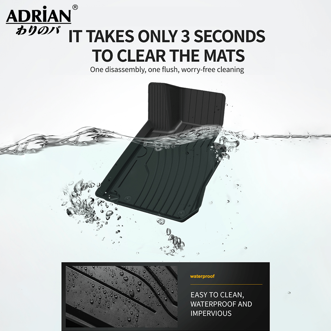 Mercedes Benz E Class / CLS 2016 - 2023 - Adrian Car Mats Pro Series - Adrian.UAE