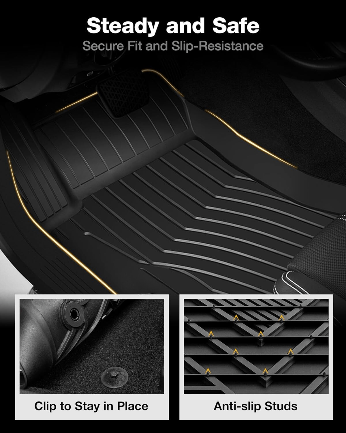 Mercedes Benz GLC 2023 - 2025 - Adrian Car Mats Pro Series - Adrian.UAE