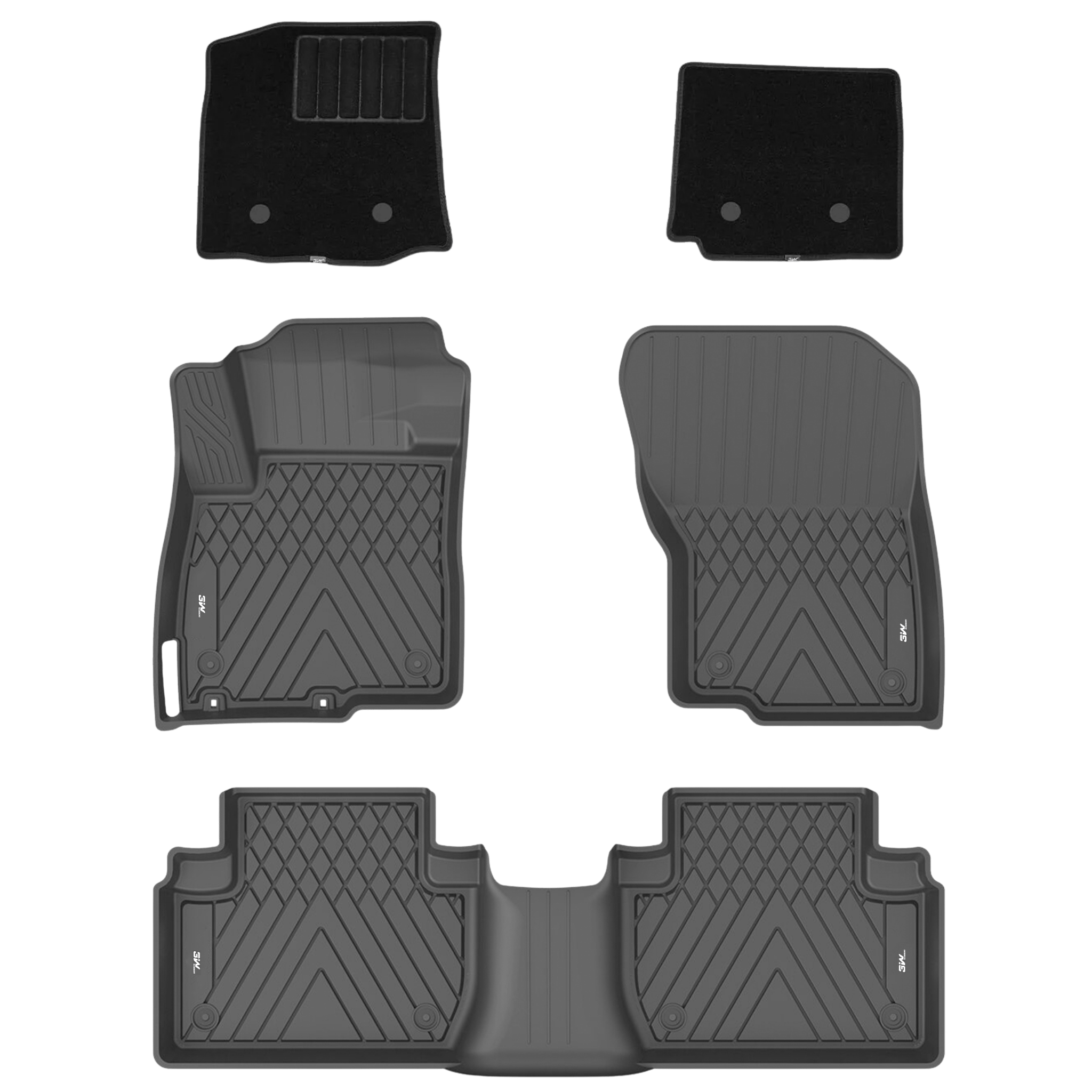 Mitsubishi Pajero 2006 - 2025 - Adrian Car Mats Pro Series - Adrian.UAE