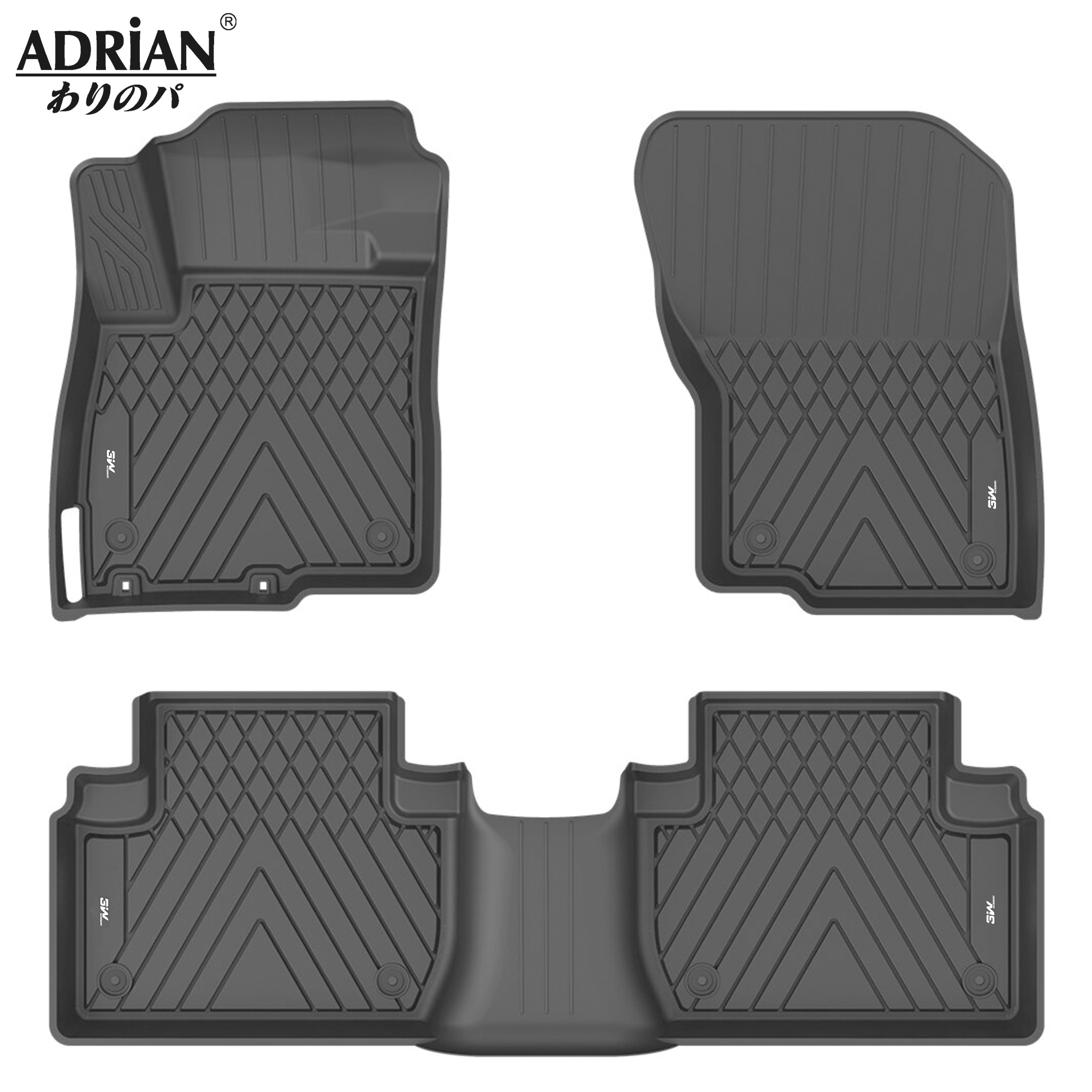 Mitsubishi Pajero 2006 - 2025 - Adrian Car Mats Pro Series - Adrian.UAE