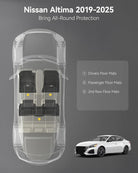 Nissan Altima 2019 - 2025 - Adrian Car Mats Pro Series - Adrian.UAE