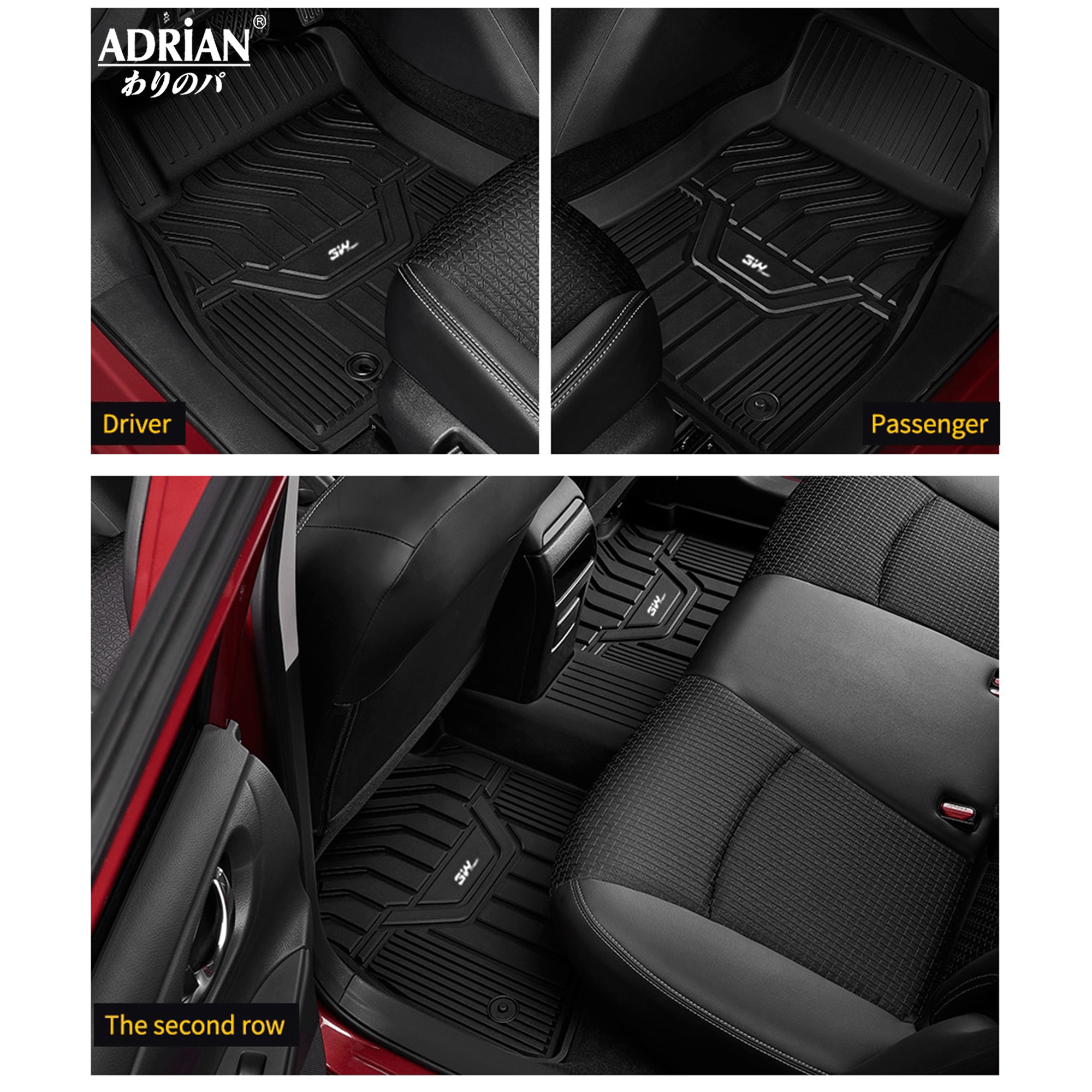 Nissan Altima 2019 - 2025 - Adrian Car Mats Pro Series - Adrian.UAE