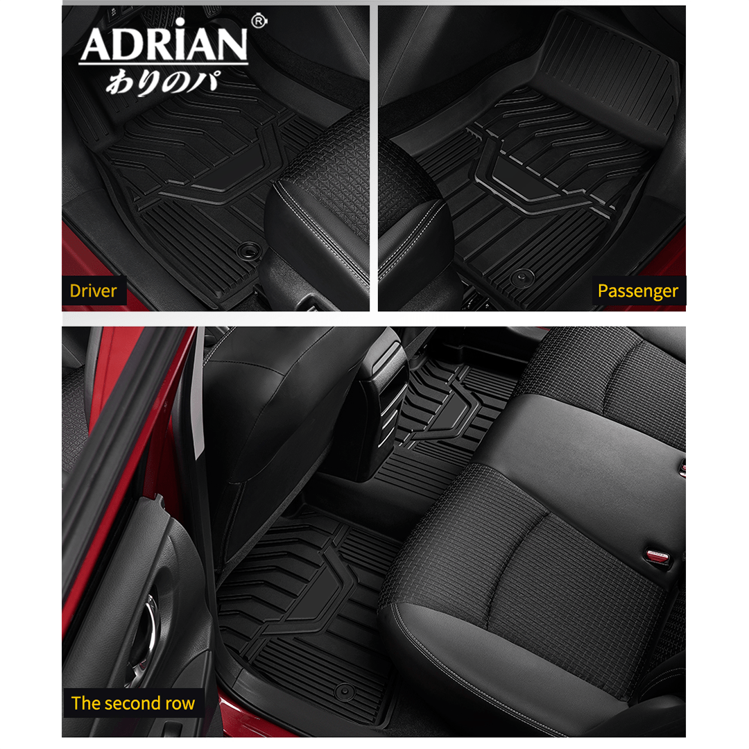Nissan Patrol / Infiniti QX80 2010 - 2024 Adrian 3W Car Mats Pro Series - Adrian.UAE