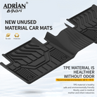 Nissan Patrol / Infiniti QX80 2010 - 2024 Adrian 3W Car Mats Pro Series - Adrian.UAE