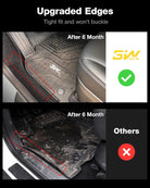 Nissan Patrol / Infiniti QX80 2010 - 2024 Adrian 3W Car Mats Pro Series - Adrian.UAE