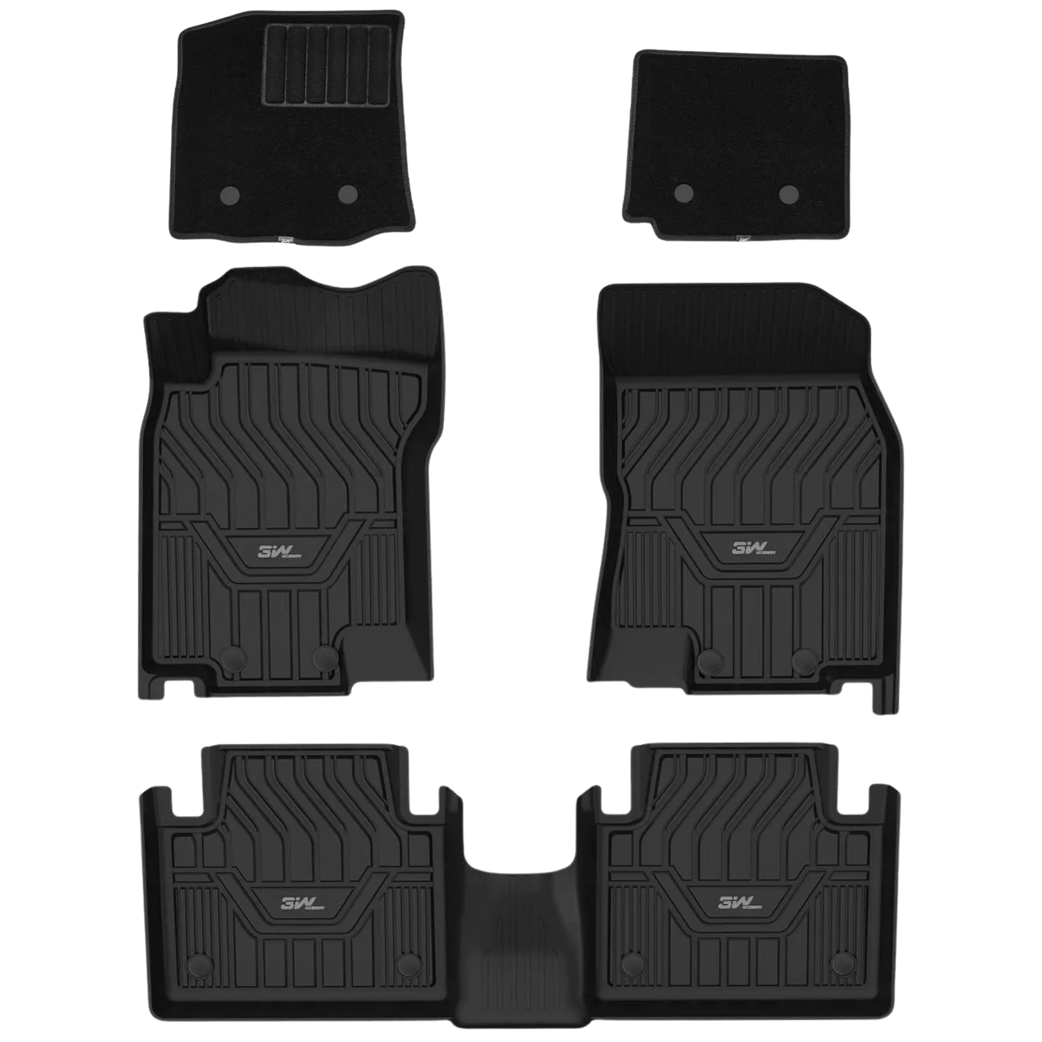 Nissan X - Trail 2014 - 2022 - Adrian Car Mats Pro Series - Adrian.UAE