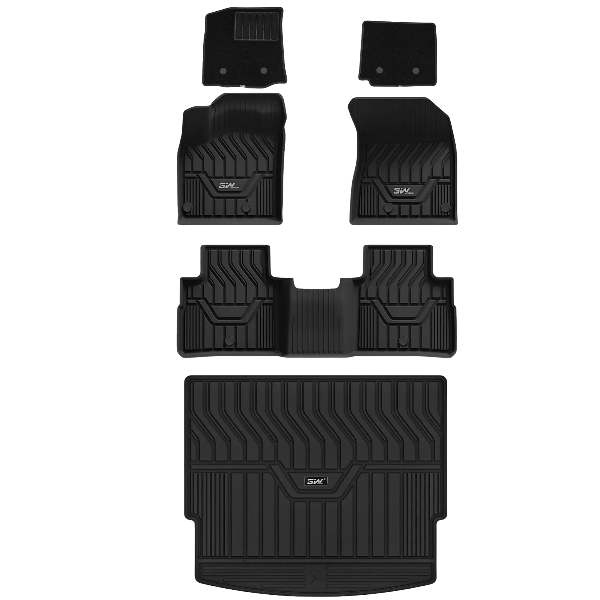 Nissan X - Trail / Nissan Rouge 2023 - 2025 - Adrian Car Mats - Pro Series - Adrian.UAE