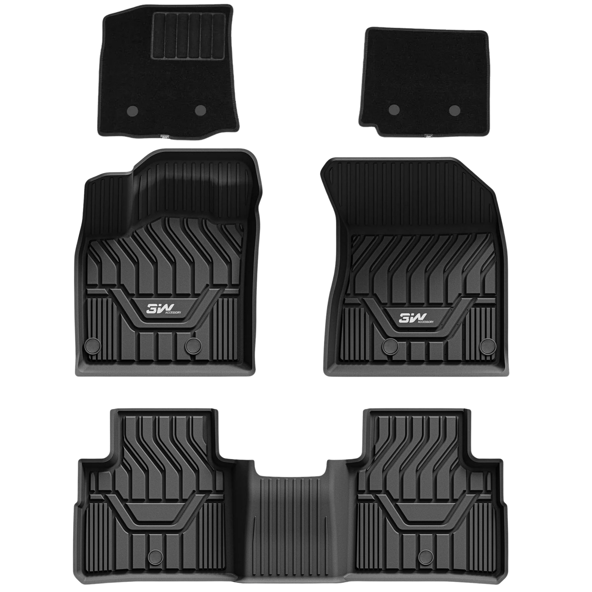 Nissan X - Trail / Nissan Rouge 2023 - 2025 - Adrian Car Mats - Pro Series - Adrian.UAE