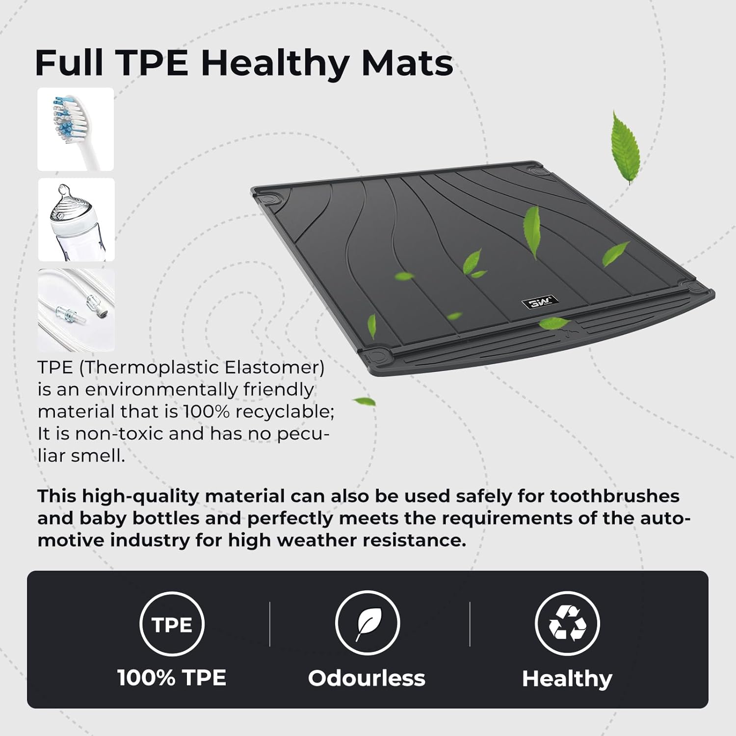 Porsche Cayenne 2018 - 2026 ADRIAN 3W Car Trunk Mat - Adrian.UAE